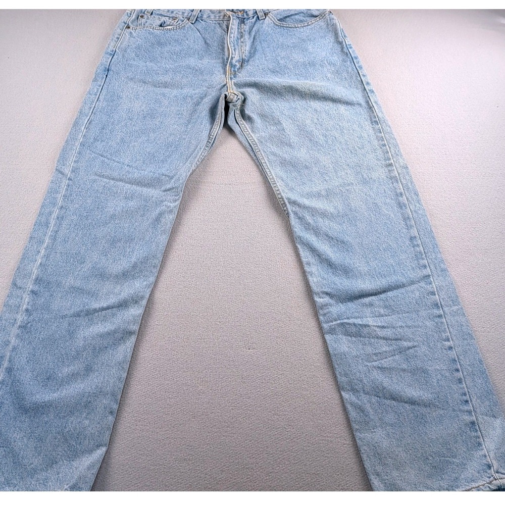 Levi Strauss Signature Mens Regular Fit Jeans Light‎ Wash 36x34 Straight Leg NWT